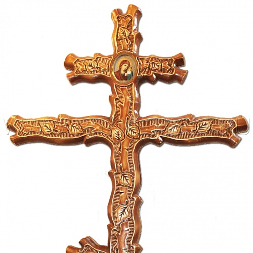 Крест художественный на могилу Берёзки