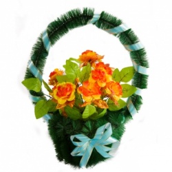 Венок корзина № 13