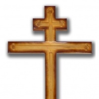Крест на могилу № 3 Крест в кресте (сосна)