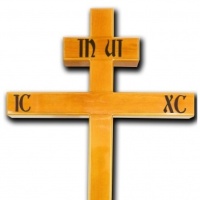 Крест № 6 лиственница светлый чер.рис.